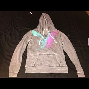 Reserved do not buy! Grey American Eagle hoodie!